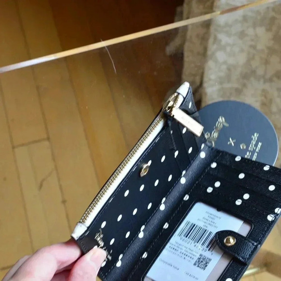 Disney X Kate Spade New York Minnie Small Slim Bifold Wallet KG660 - Picture 8 of 8